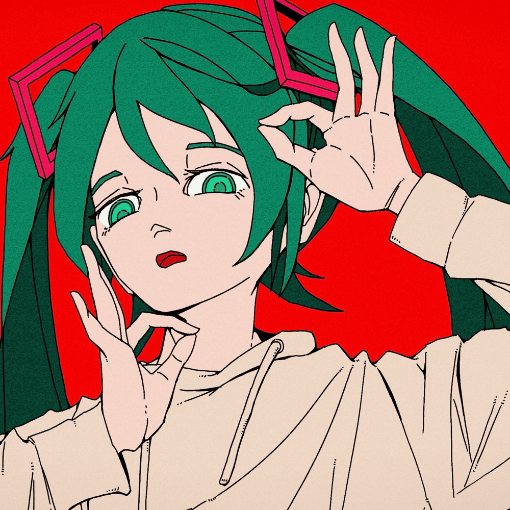 Album cover art for "カルチャ (culture)" by ツミキ (Tsumiki) & 初音ミク (Hatsune Miku)