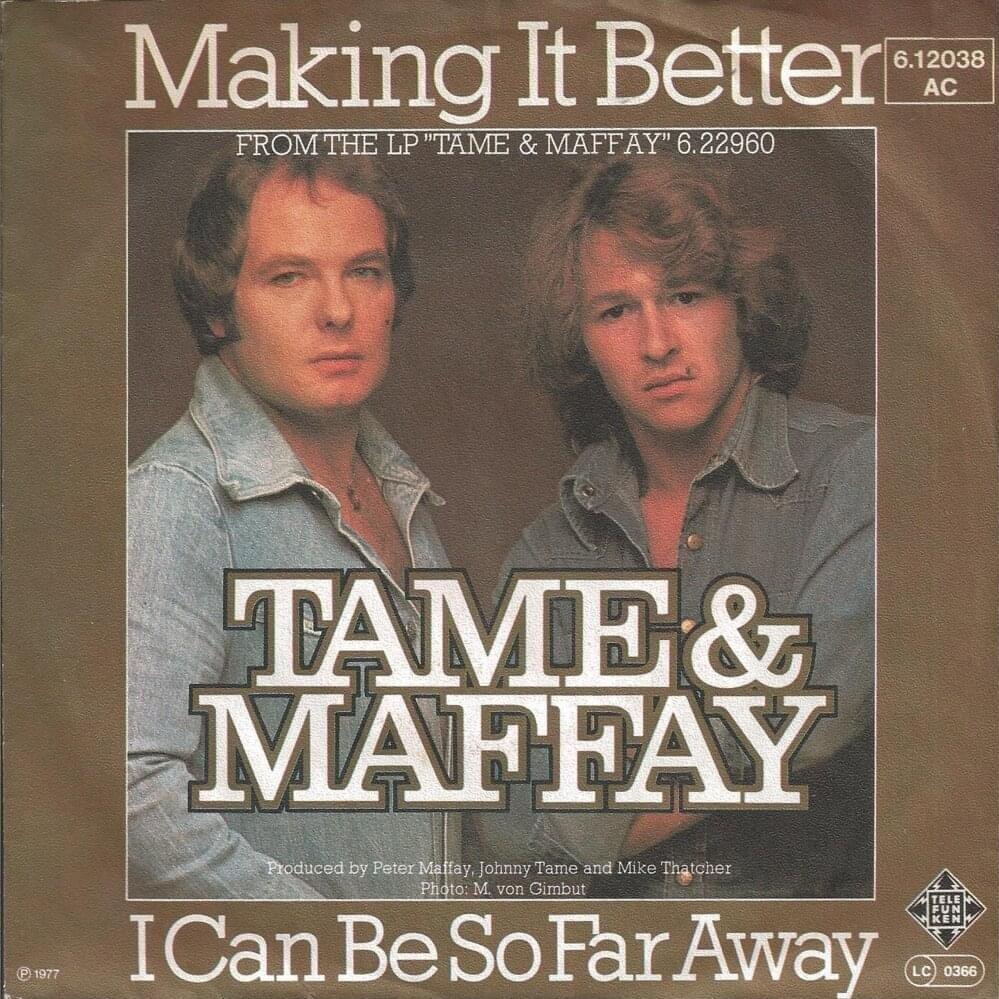 Cover image for Making It Better (Single)
