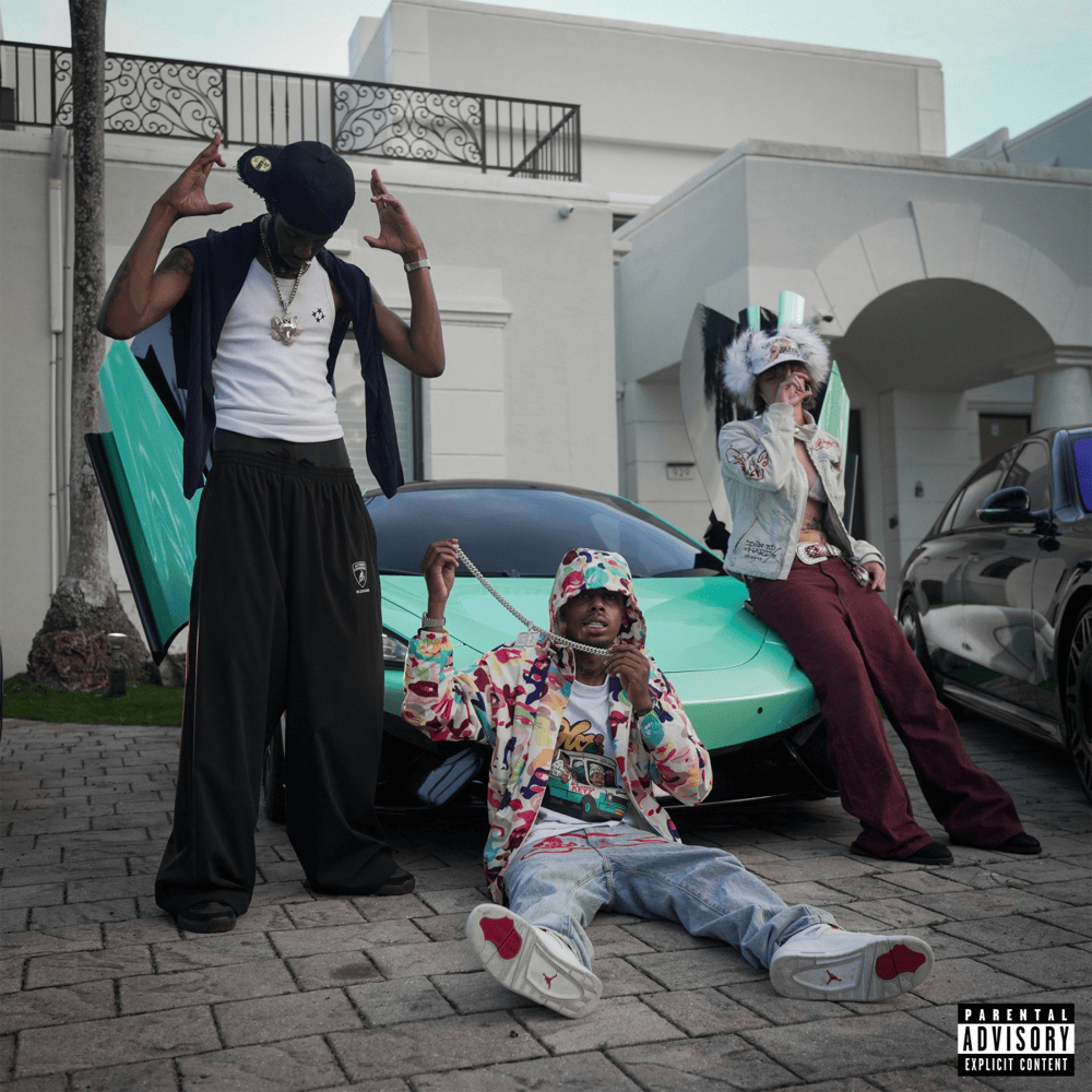 Album cover art for "Days in the 3" by Sainté & Kairo Keyz & Ledbyher