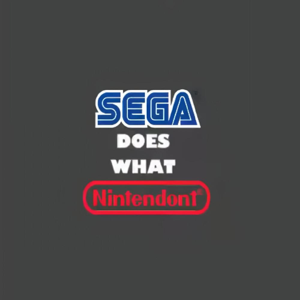 Album cover art for "SEGA does what Nintendon’t" by R4YMiX