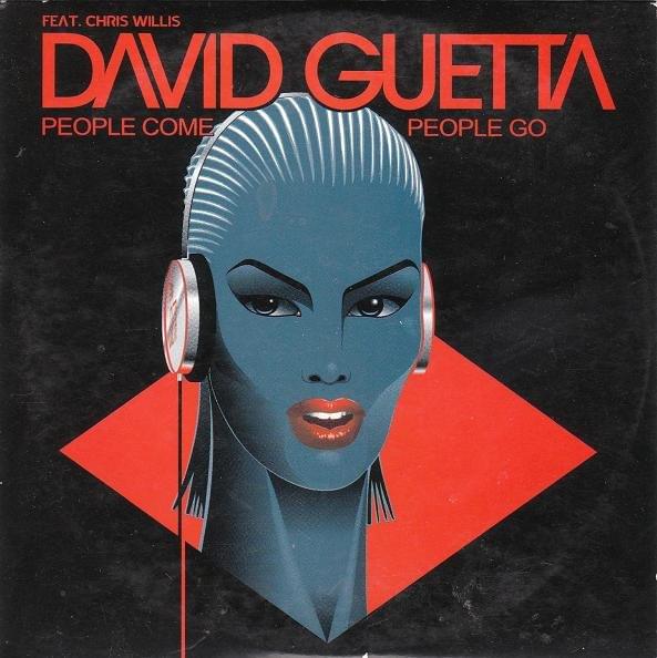 Album cover art for "People Come, People Go" by David Guetta & Chris Willis