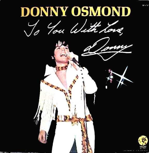 Album cover art for "I Knew You When" by Donny Osmond