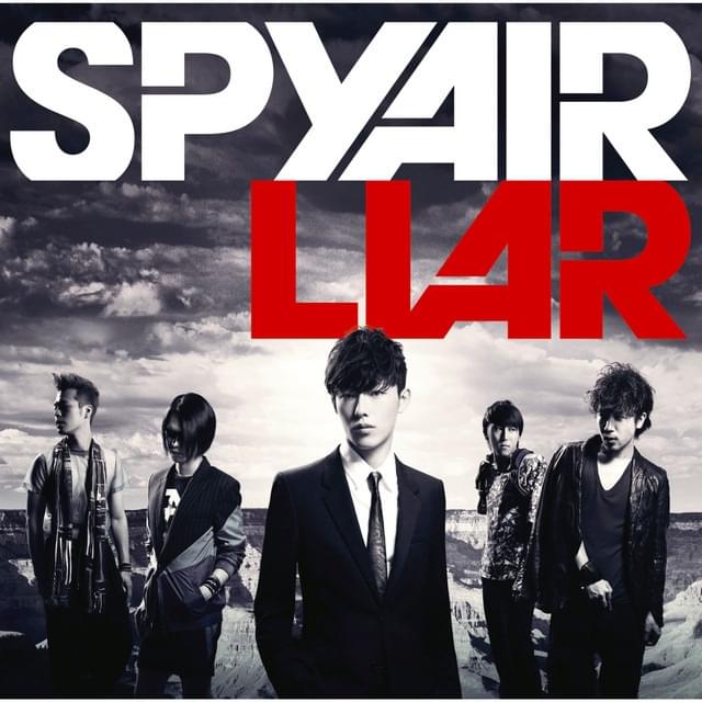 Album cover art for "LIAR" by SPYAIR