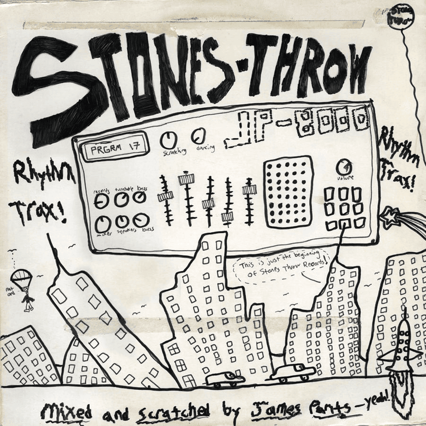 Album cover art for "Rhythm Track Vol. 1-7" by James Pants