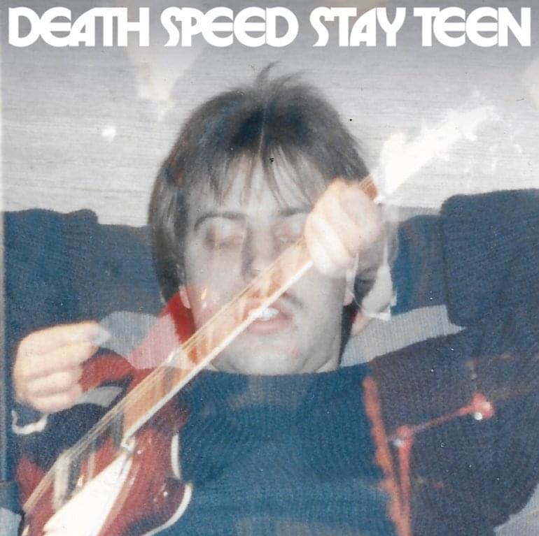 Album cover art for "Death Speed Stay Teen" by Mike Viola