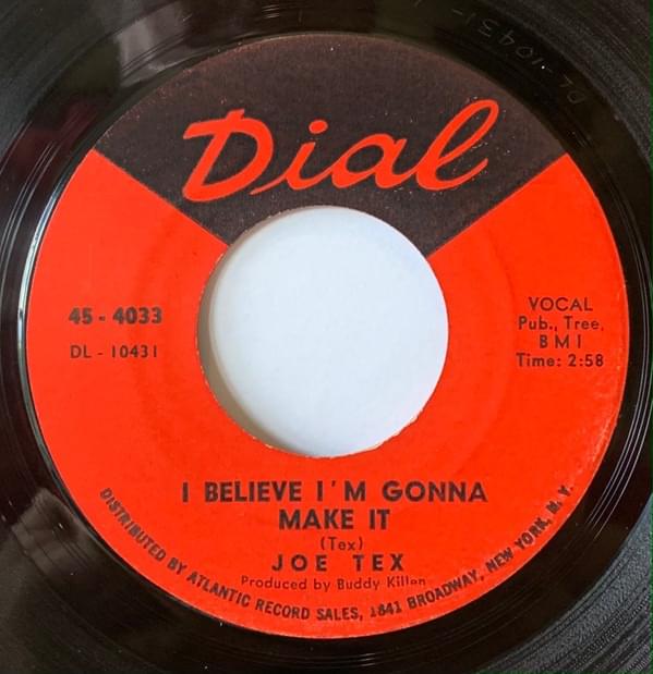 Album cover art for "I Believe I’m Gonna Make It" by Joe Tex