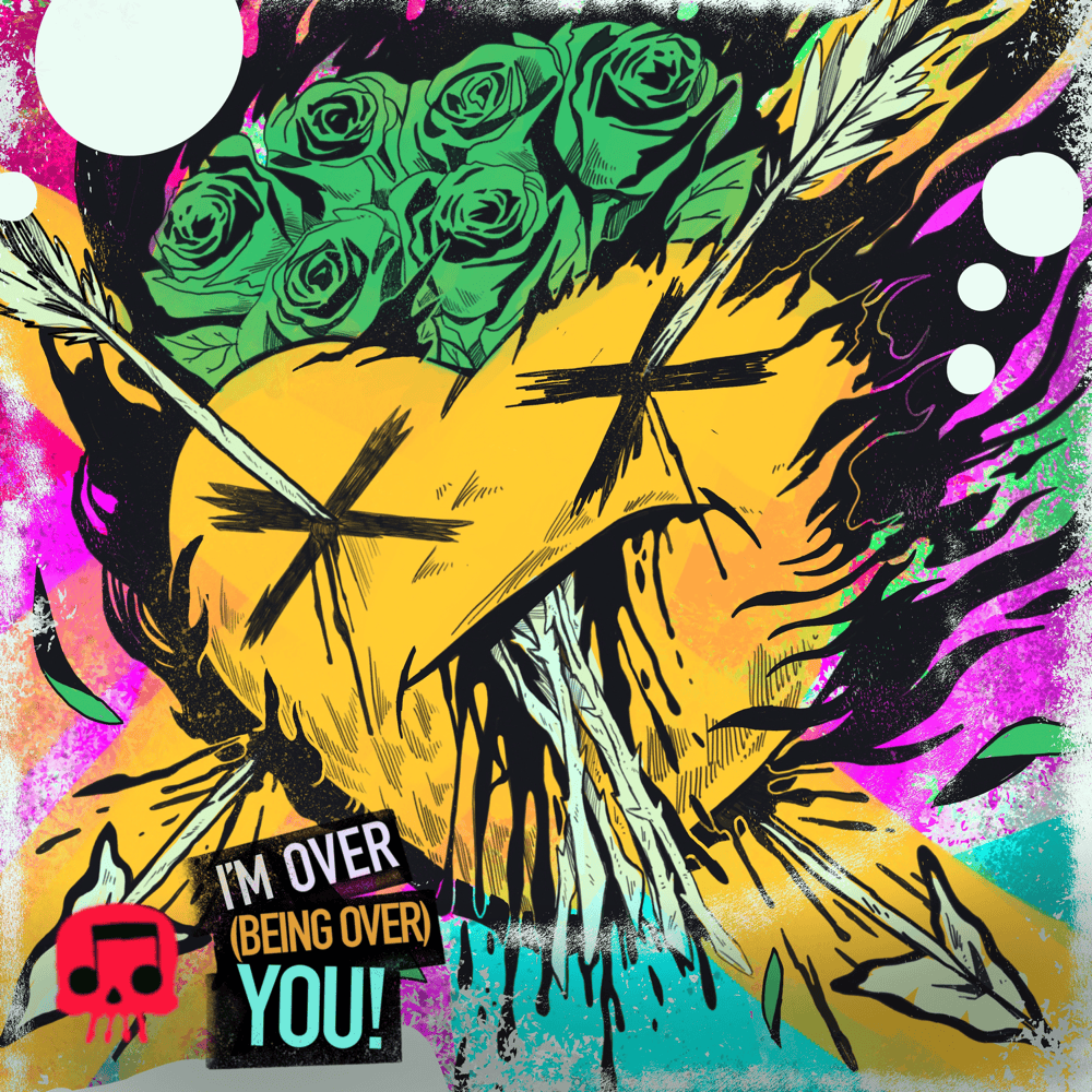Album cover art for "I’m Over (Being Over) You" by JT Music