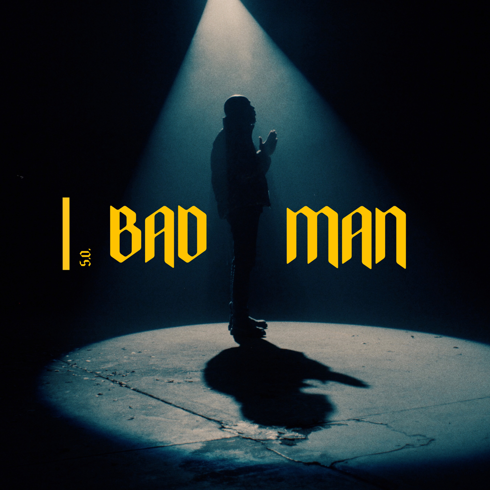Album cover art for "Badman" by S.O.