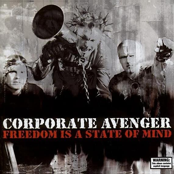 Album cover art for "Taxes Are Stealing" by Corporate Avenger