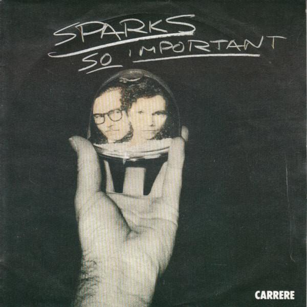 Album cover art for "So Important" by Sparks