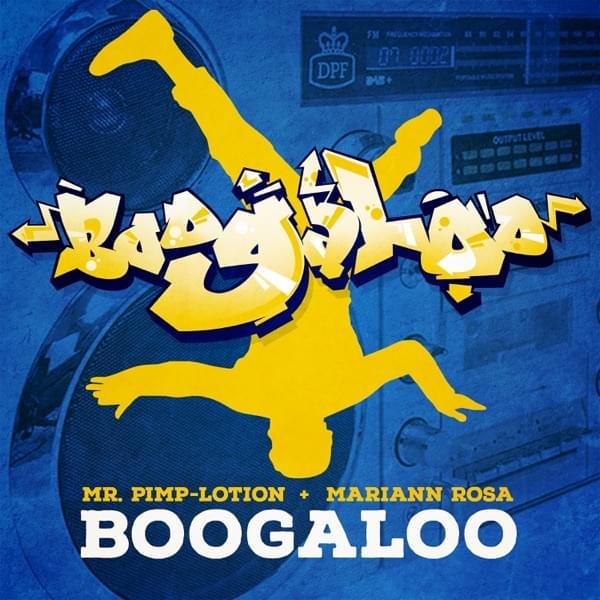 Album cover art for "Boogaloo" by Mr. Pimp-Lotion & Mariann Rosa