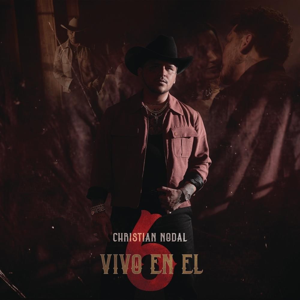 Album cover art for "Vivo en el 6" by Christian Nodal