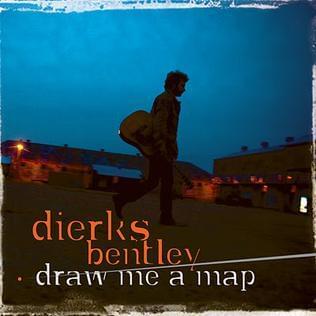 Album cover art for "Draw Me A Map" by Dierks Bentley