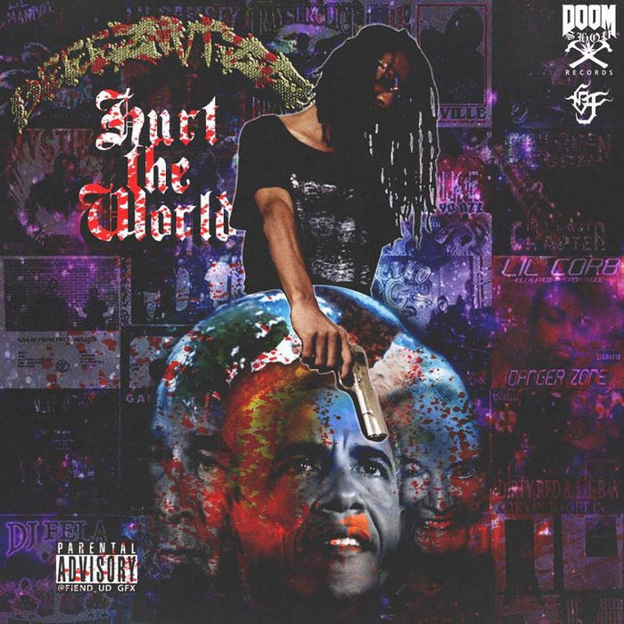 Album cover art for "Fuck What U Heard" by Slim Guerilla