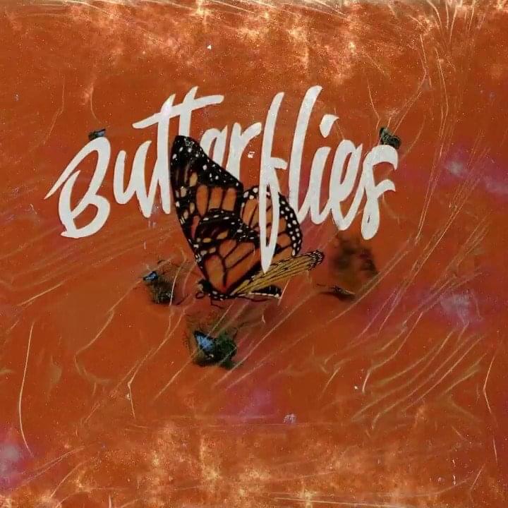 Album cover art for "Butterflies Pt. 2 (Wale Remix)" by Queen Naija