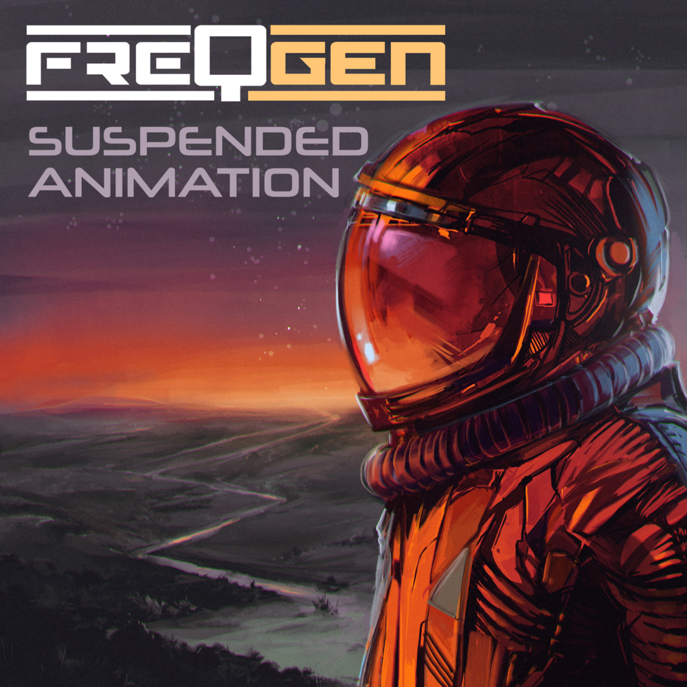 Album cover art for "Suspended Animation" by FreqGen