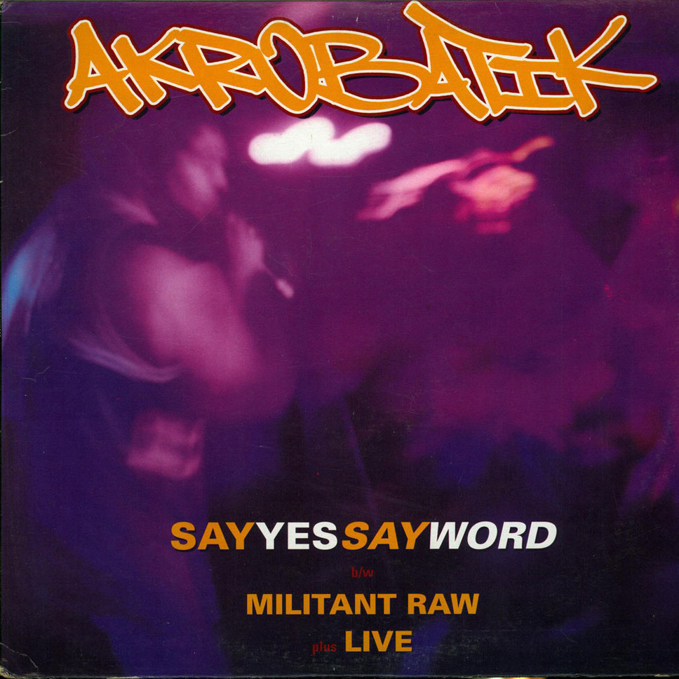 Album cover art for "SayYesSayWord (Street)" by Eddie Ill & D.L.