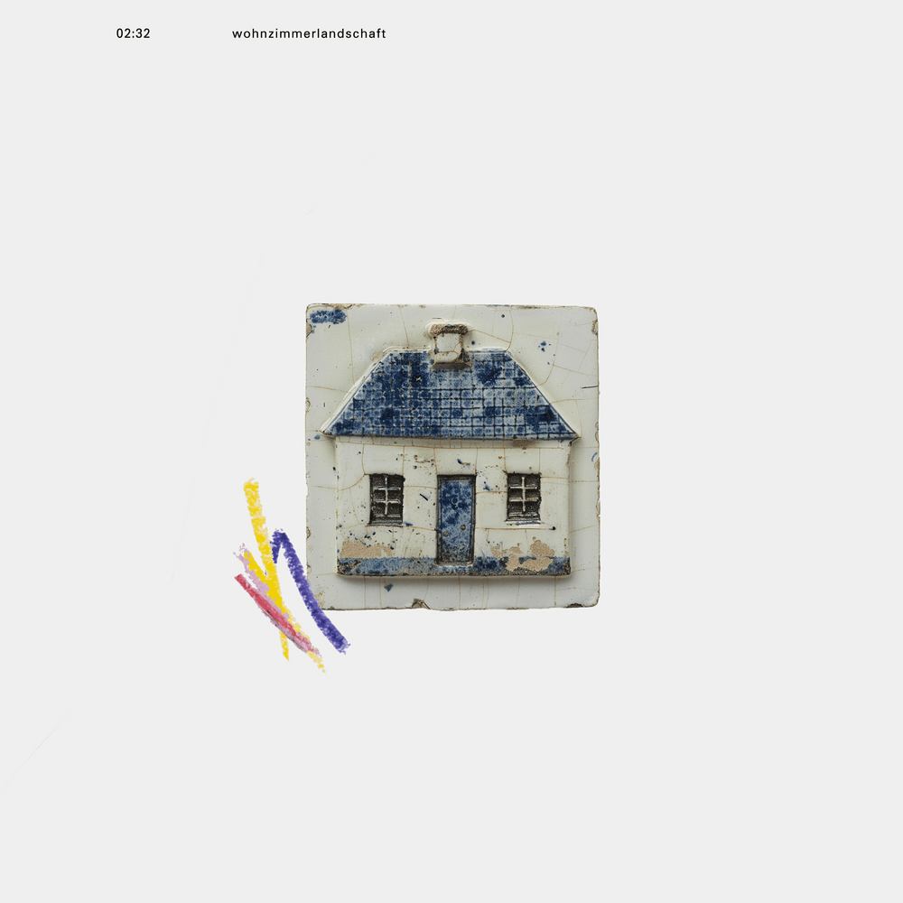 Album cover art for "Wohnzimmerlandschaft" by Oehl
