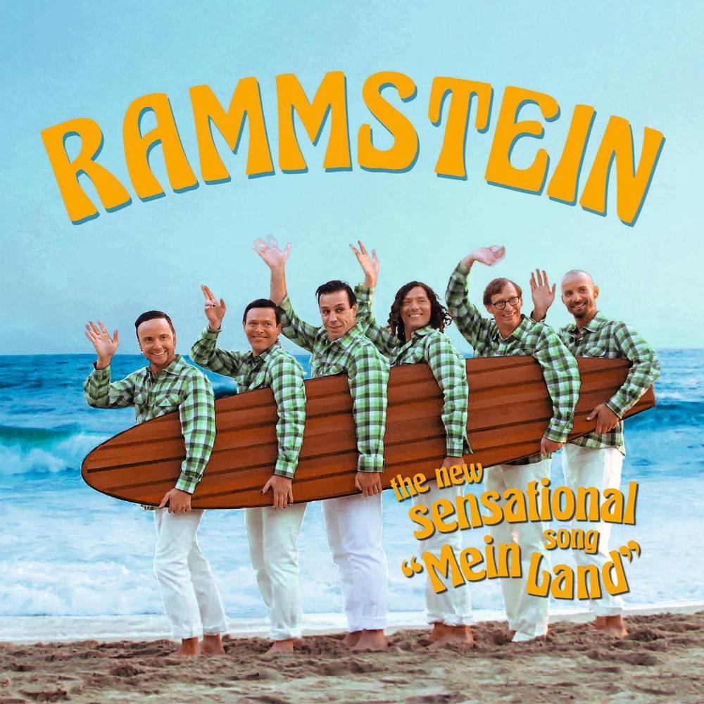 Album cover art for "Mein Land" by Rammstein