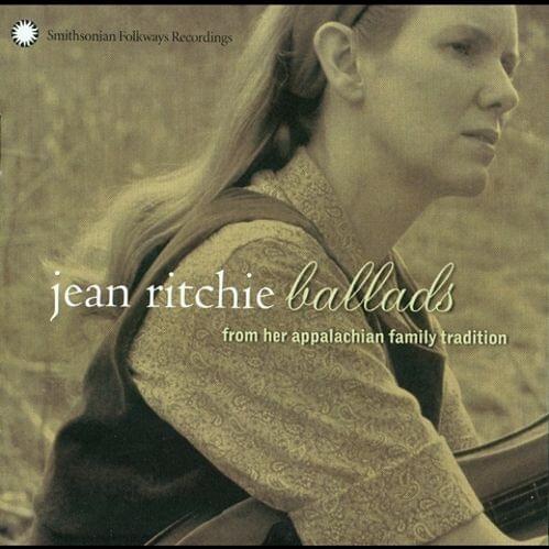 Album cover art for "Barbry Ellen" by Jean Ritchie