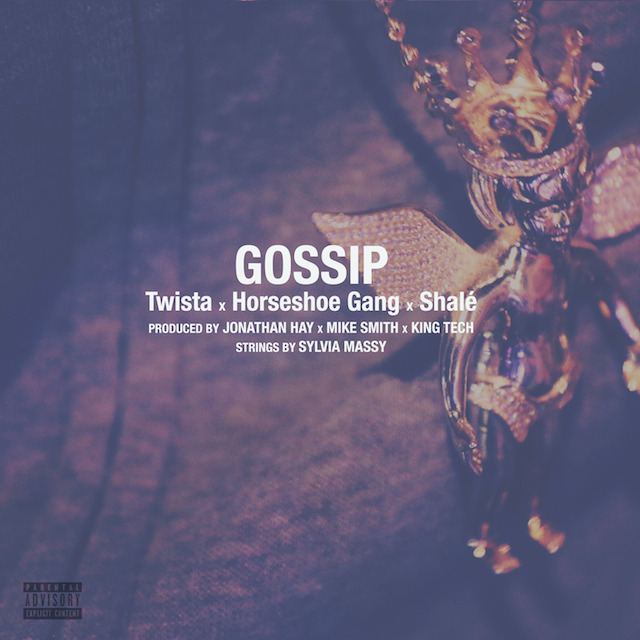 Album cover art for "Gossip" by Horseshoe G.A.N.G, Mike Smith, Jonathan Hay, Shale & Twista