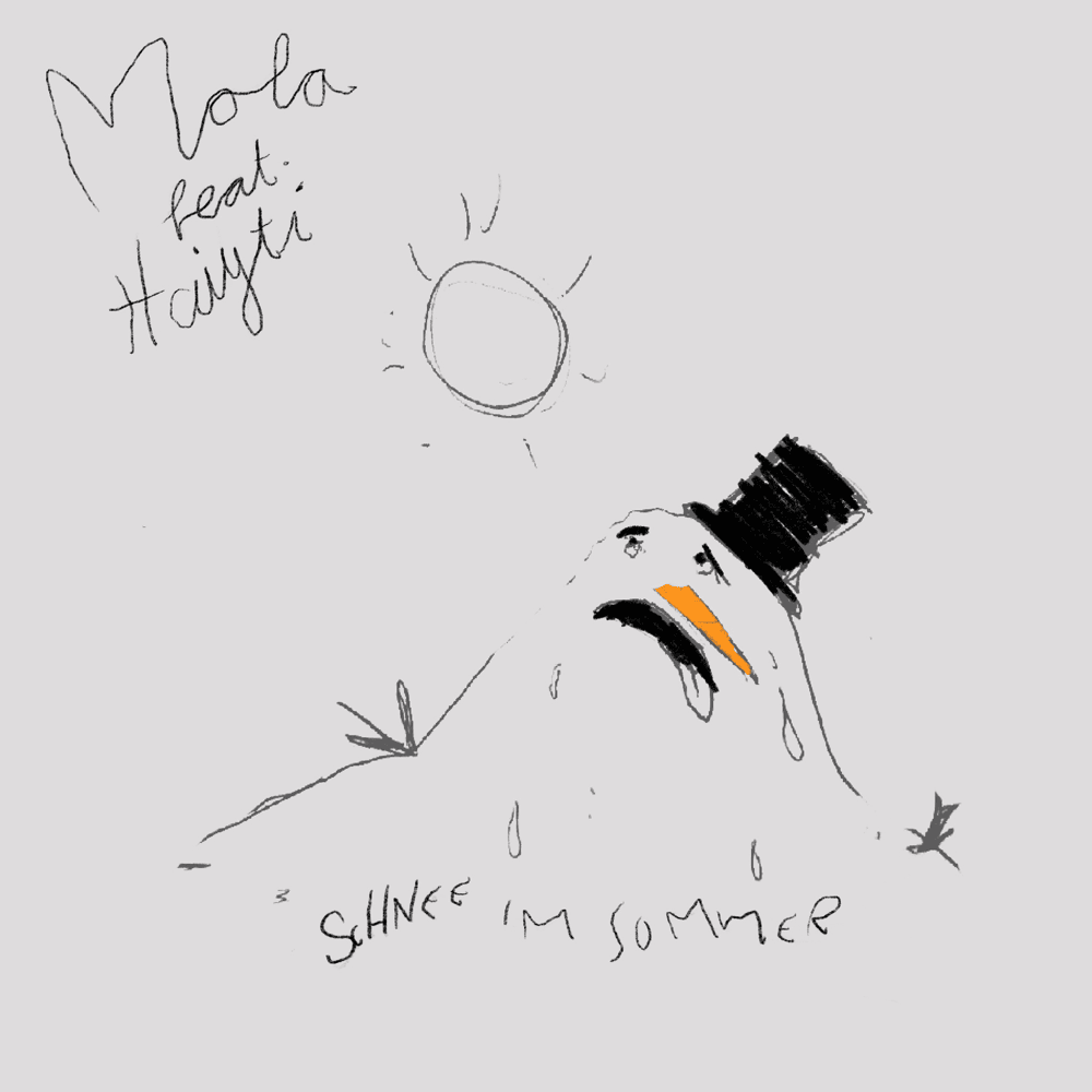 Album cover art for "Schnee im Sommer" by MOLA