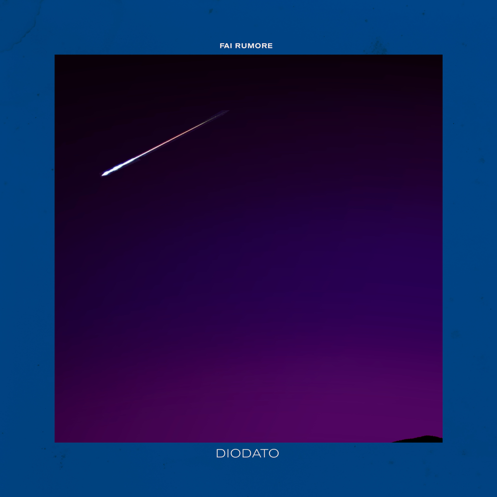 Album cover art for "Fai rumore" by Diodato