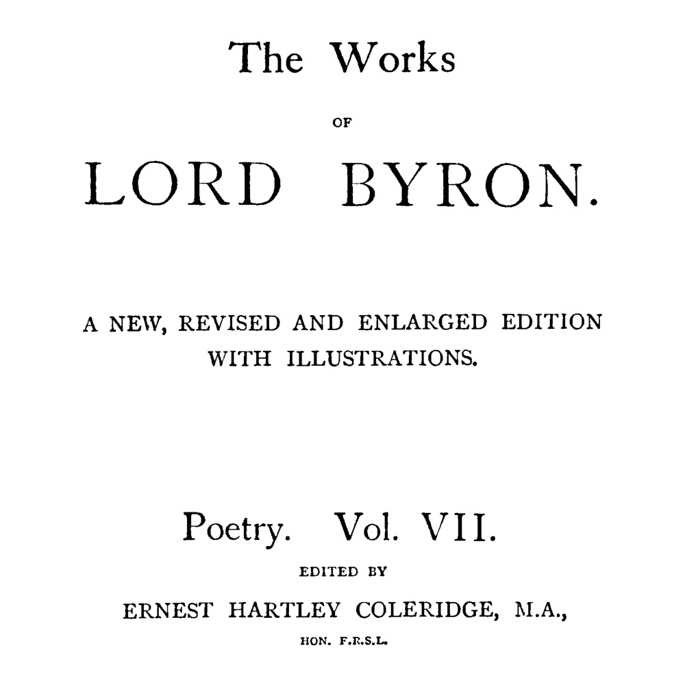 On This Day I Complete My Thirty-Sixth Year by Lord Byron