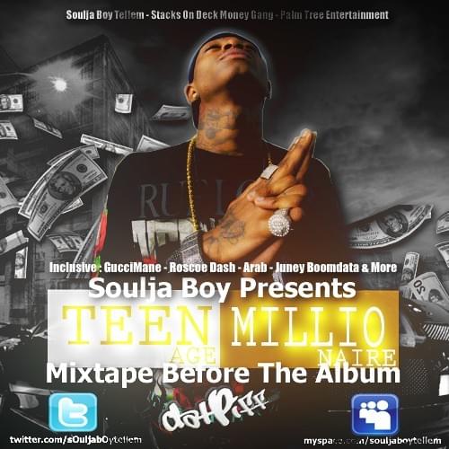 Album cover art for "All Black Everything" by Soulja Boy