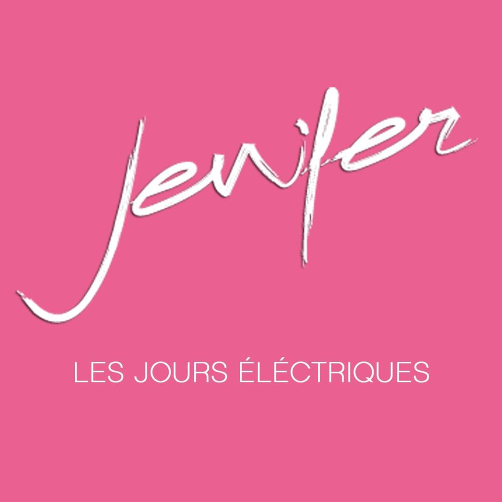 Album cover art for "Les jours électriques" by Jenifer