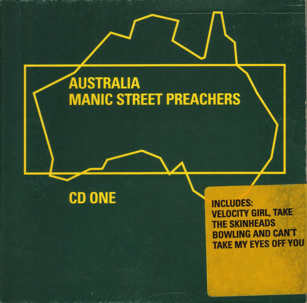 Album cover art for "Australia" by Manic Street Preachers