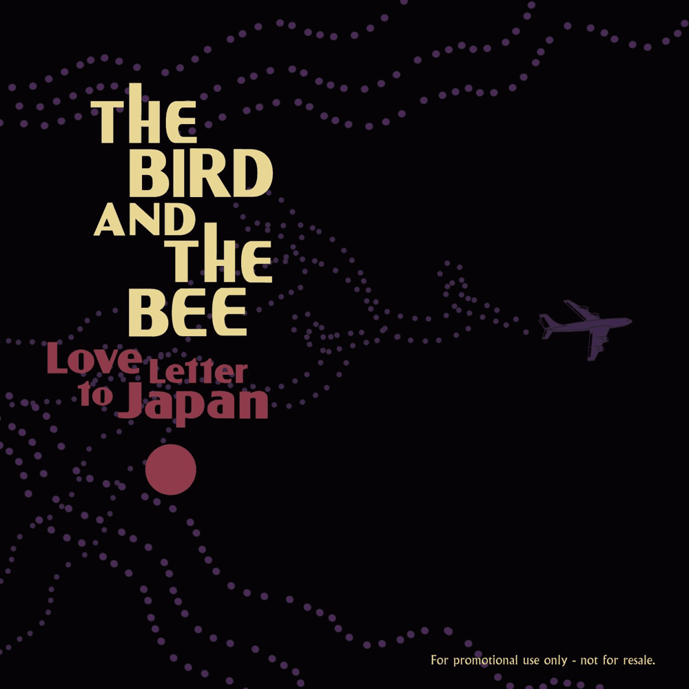 Album cover art for "Love Letter to Japan" by ​the bird and the bee