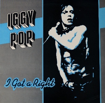 Album cover art for "Johanna" by Iggy Pop