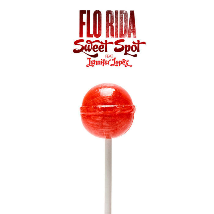 Album cover art for "Sweet Spot" by Flo Rida & Jennifer Lopez