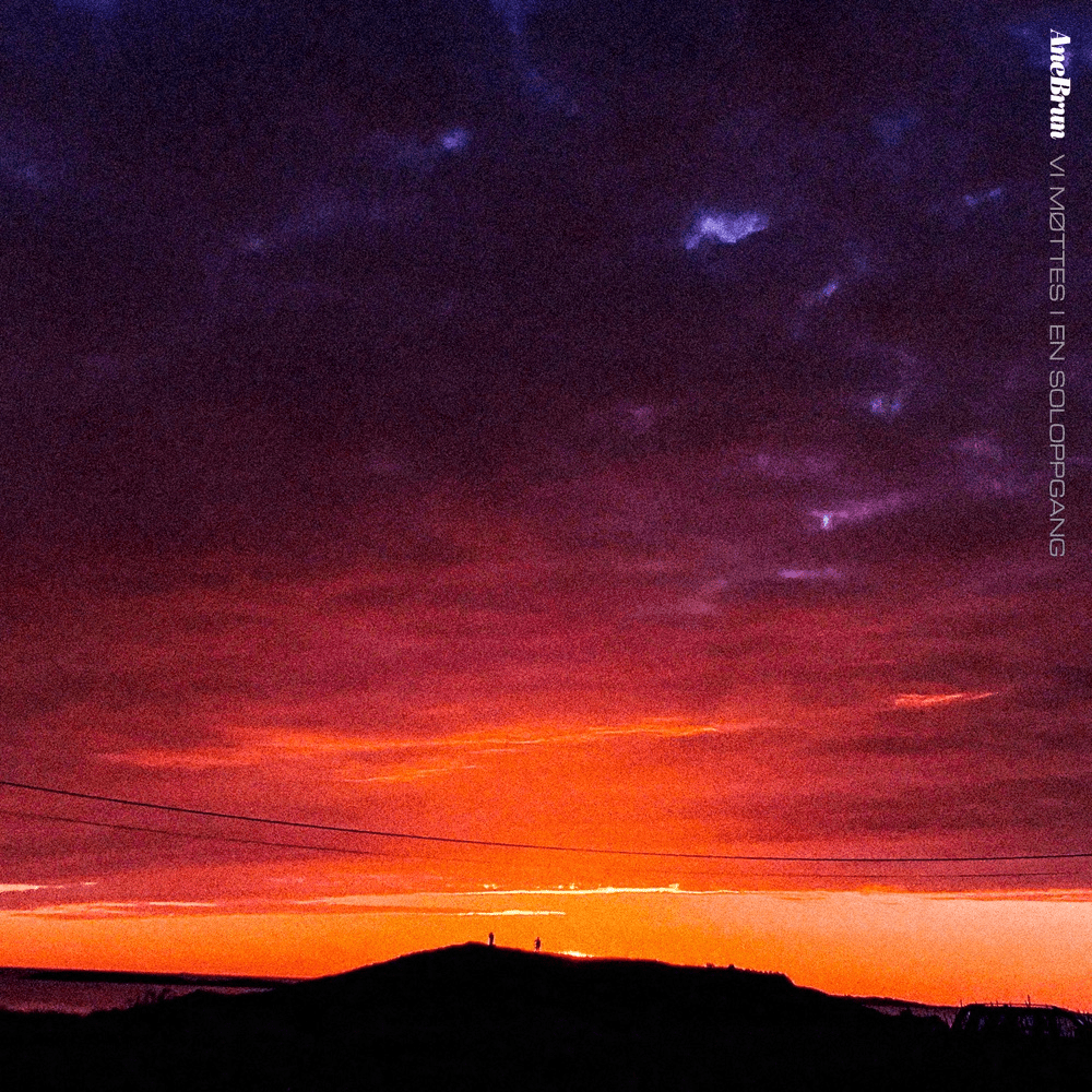 Album cover art for "Vi møttes i en soloppgang" by Ane Brun