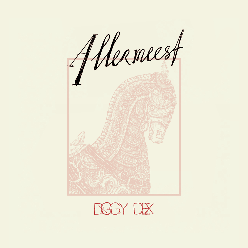 Album cover art for "Allermeest" by Diggy Dex