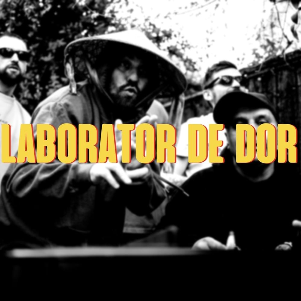 Album cover art for "Laborator de dor" by Dragonu AKA 47