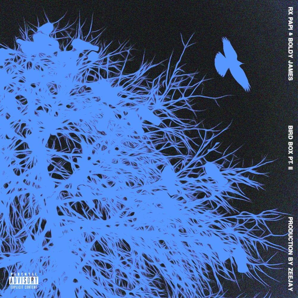 Album cover art for "Bird Box, Pt. 2" by Rx Papi & Boldy James