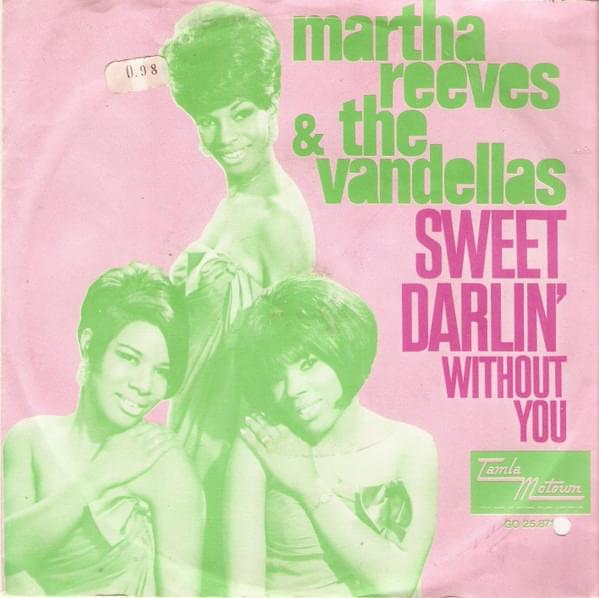 Album cover art for "Sweet Darlin’" by Martha Reeves & The Vandellas