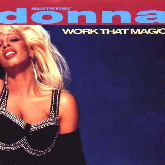 Album cover art for "Work That Magic" by Donna Summer