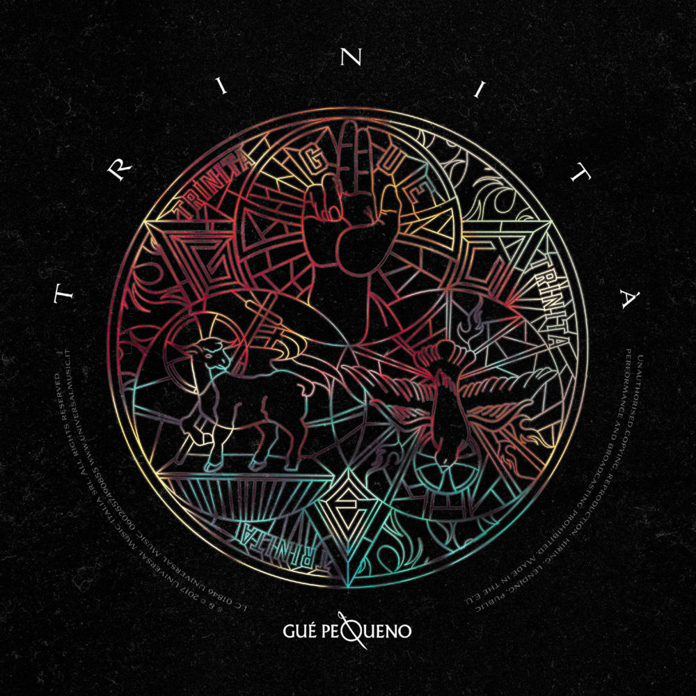 Album cover art for "Trinit�" by Guè