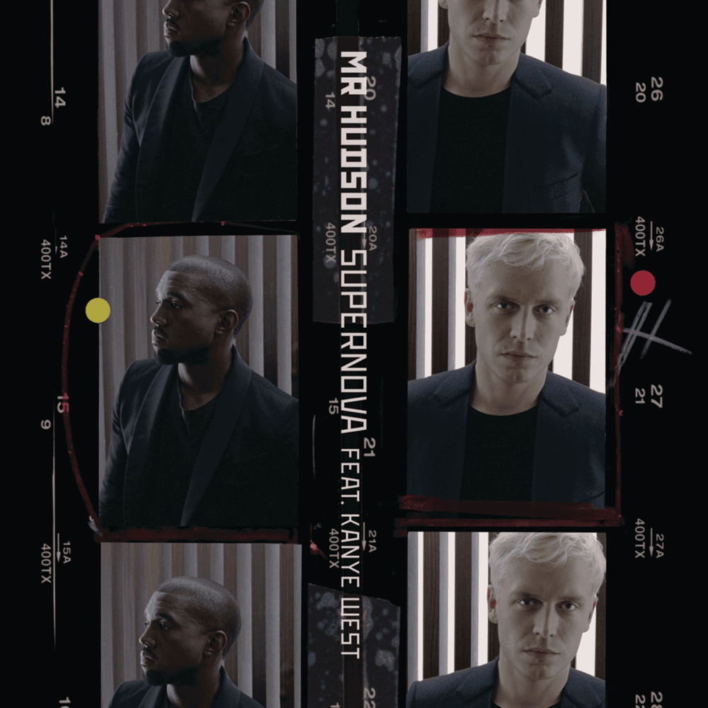 Album cover art for "Supernova" by Mr Hudson & Kanye West
