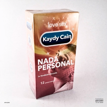 Album cover art for "Nada Personal" by Kaydy Cain
