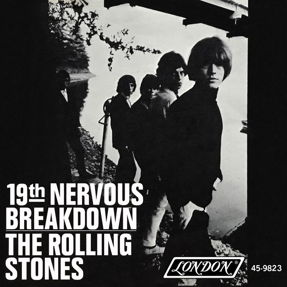 Album cover art for "19th Nervous Breakdown" by The Rolling Stones