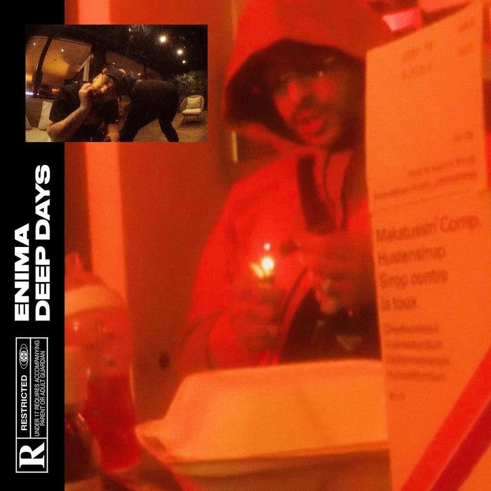 Album cover art for "DEEP DAYS" by Enima