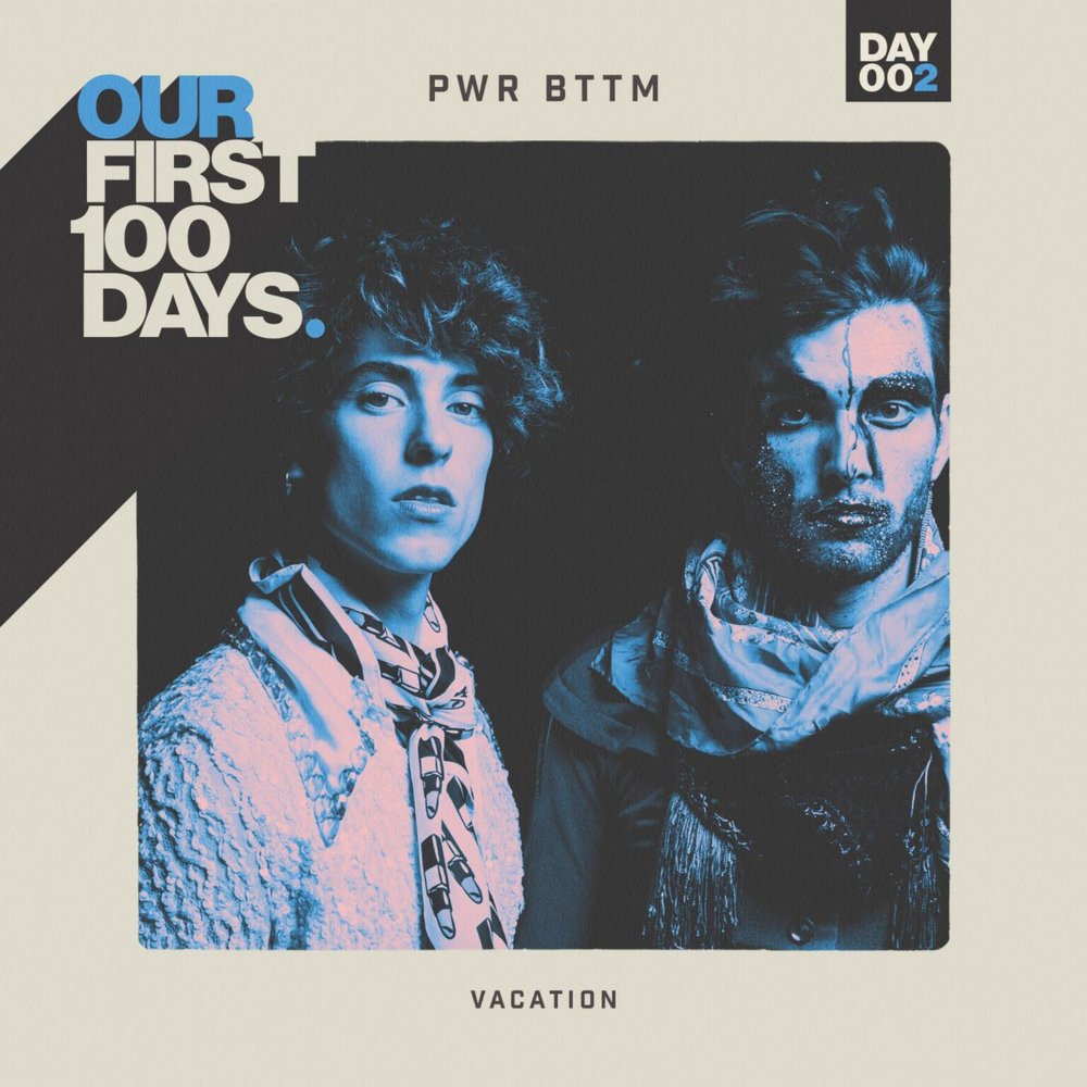 Album cover art for "Vacation" by PWR BTTM