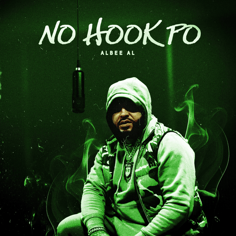 Album cover art for "No Hook Po" by Albee Al