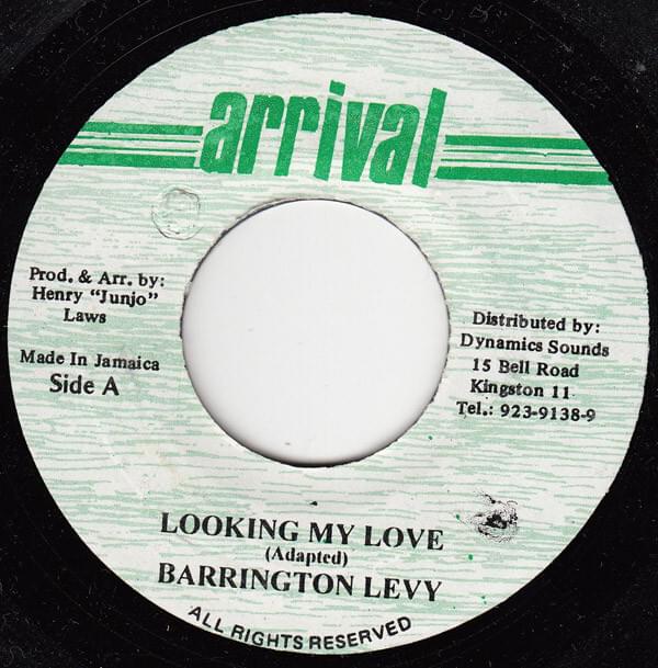 Album cover art for "Looking My Love" by Barrington Levy