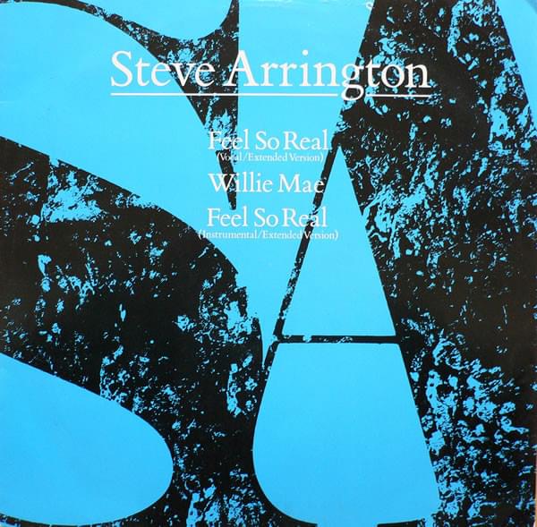 Album cover art for "Feel So Real" by Steve Arrington