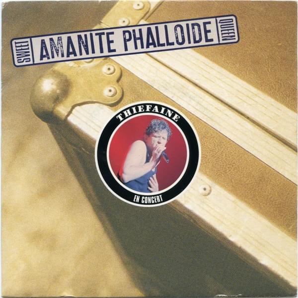 Album cover art for "Sweet amanite phallo�de Queen" by Hubert-Félix Thiéfaine